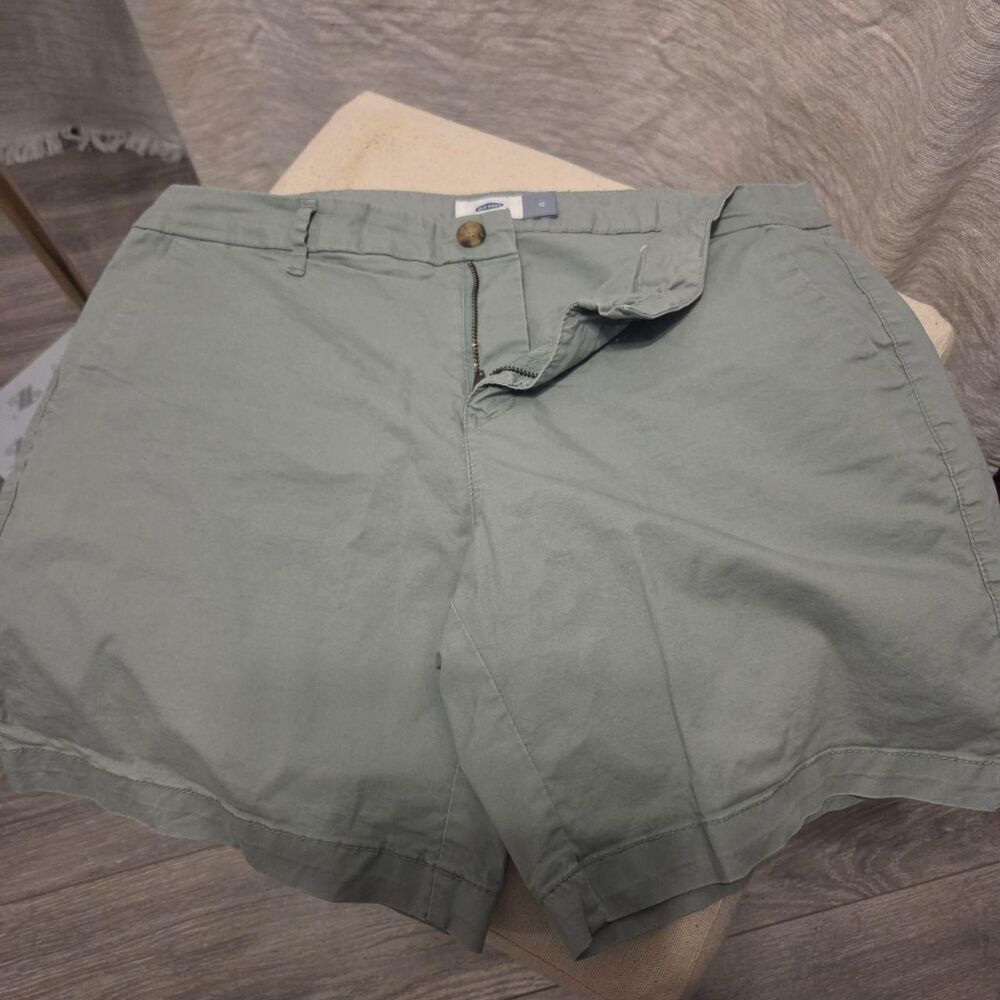 Old-navy Women's Green and Khaki Shorts